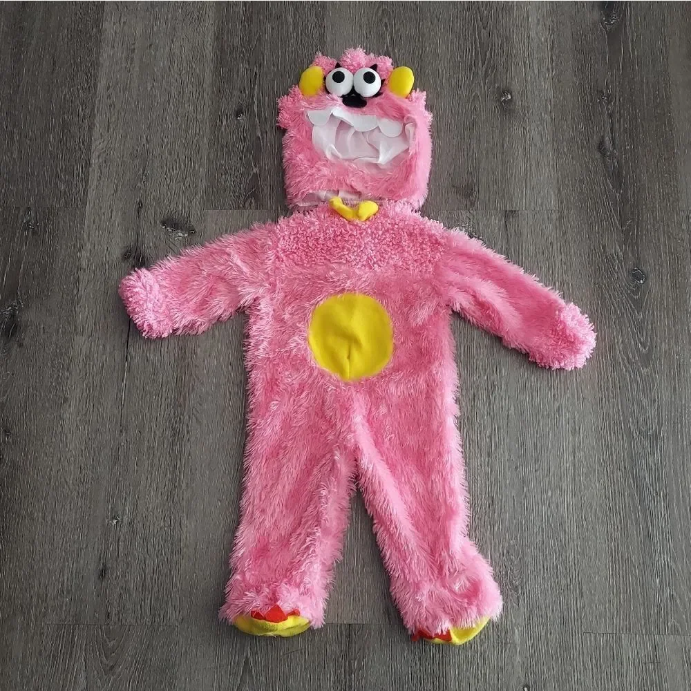 Rubie's Noah's Ark Adorable 2pc Pink Monster Halloween Costume Infant 12-18M - Picture 2 of 6